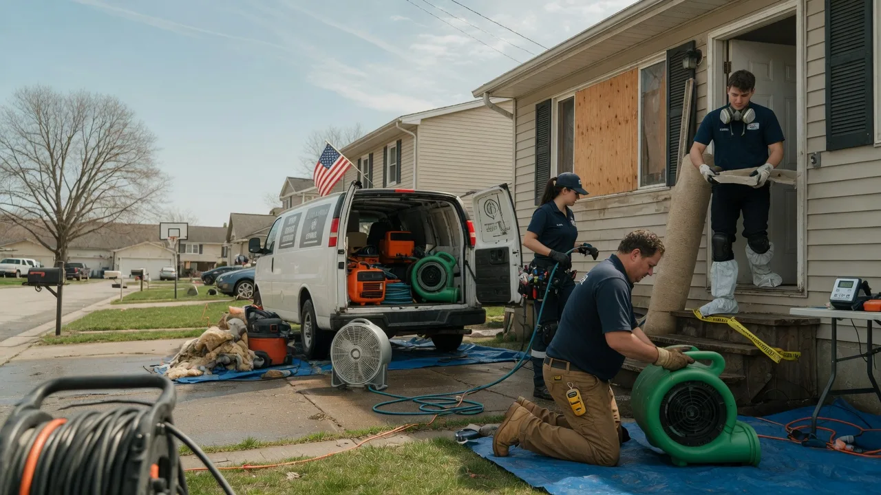 Water Damage Restoration in Easley, SC near me